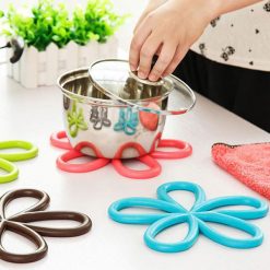 Flower Shape Silicone Placemat Holder