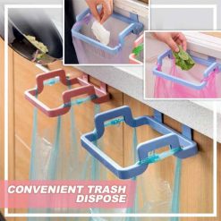 Garbage Bag Holder Dustbin & Towel Rack