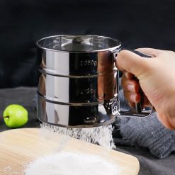 Hand Press Flour Sieve Filter