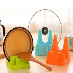 Multi-Purpose Stand For Cutting Board, Pot Pan Lid Cover, Knife & Plate Holder