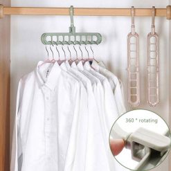 Nine Hole Magic Folding Super Hanger