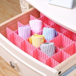 Plastic Adjustable Drawer Small Storage Organizer
