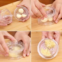 Transparent Garlic Twist Chopper