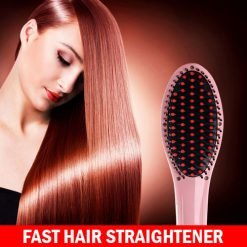 Fast Hair Straightener Brush