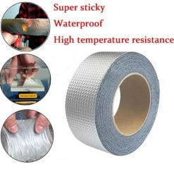 Aluminium Foil Butyl Rubber & Self Adhesive Waterproof Tape (5 Meter)